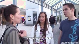 Amatőr tinédzser pár pénzért közösül