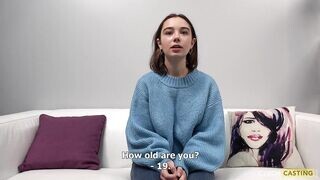 Amatőr 19 éves cseh tinédzser