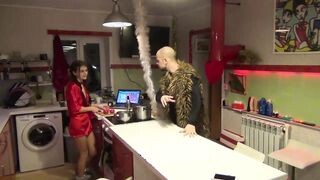 Orosz fiatal bige dp-be dugva
