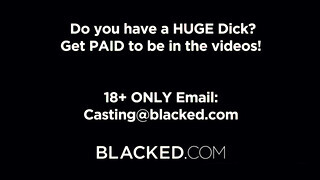 Blacked - Alexis Crystal punciját néger csóka dugja
