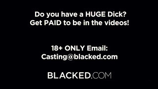 Blacked - Lya Missy a medence partján szexel