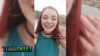 TeamSkeet - a stoppolásból egy jó termetes dugás lesz