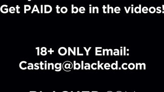 BLACKED - Diamond Banks muffját óriási farokkal reszelik