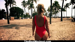TheRealWorkout - A óriási popós Kelsi keményen megdugva