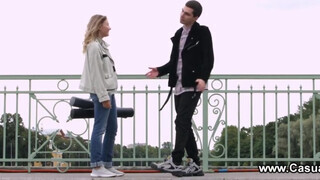 Casual Tinédzser Porno - izgató fekete lány és a barátja