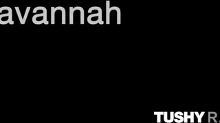 TUSHYRAW - Savannah Bond hátsójába néger cerkát tolnak