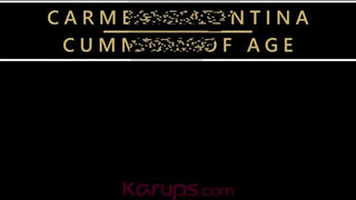Karups - Carmen Valentina tini csávóval kúr