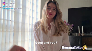 BananaCoko már reggel péniszt szop