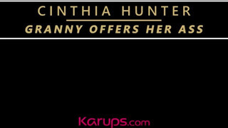 Karups - Cinthia Hunter hátsó bejáratba kefélve
