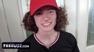 Megdugtam az edzőmet! szerencsés baseball játékos ingyenesen használja termetes kannás milfjét!