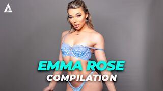 Emma Rose forró transzi lesbi kalandjai – kettős dugás, édeshármas baszás és vad fenék örömök