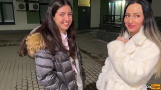 Baráttal szedtünk fel dupla bájos stripat, akiket keményen megbasztunk