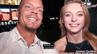 Német pornósztár csábítja a turista palit igazi dugásra