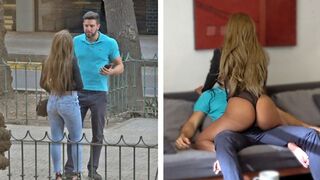 Forró venezuelai szuka csoki tangában kapja meg a gazdag gringo faszát
