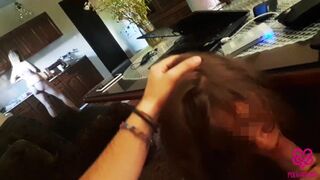 Hajnali kávé után vad dugás és oboázás egy tinivel