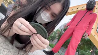 Swag daisybaby keményen reszel a squid game felnőtt verziójában